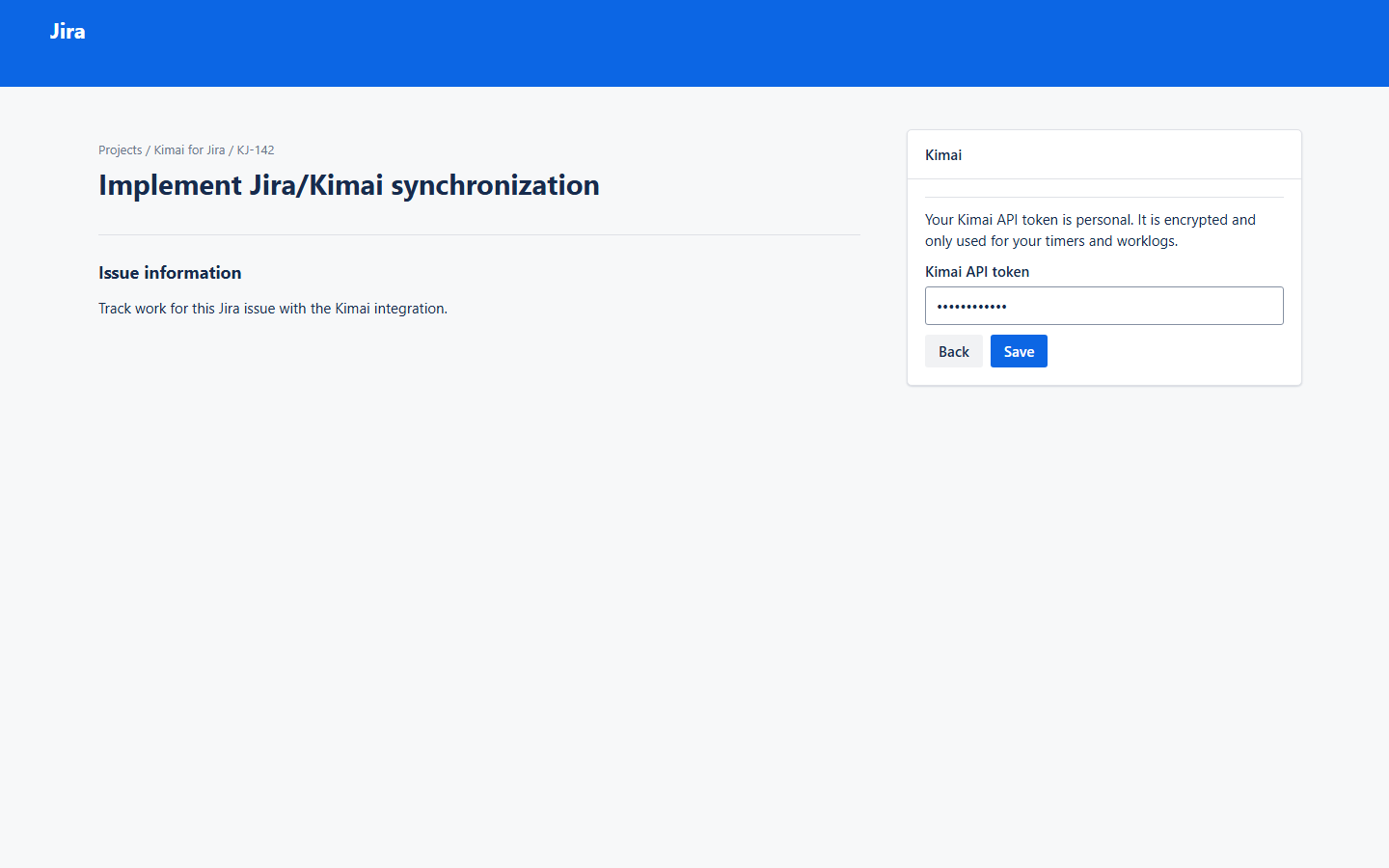Personal Kimai API connection
